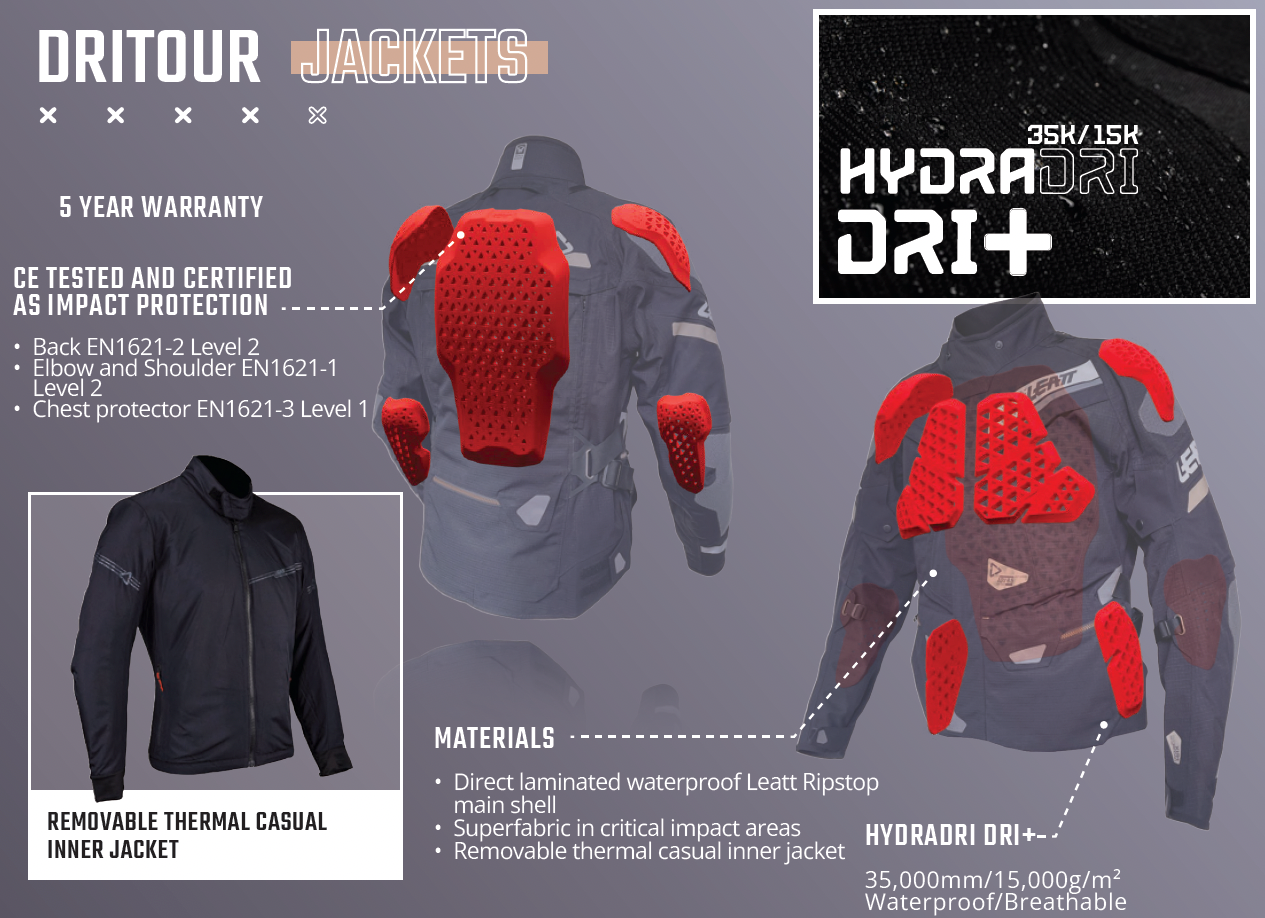 ADV 7.5 DRITOUR JACKET - ROYAL