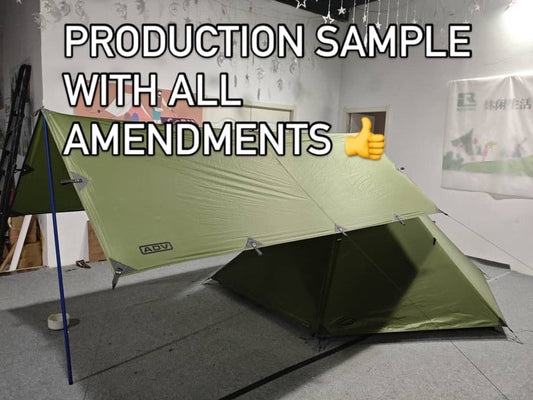 Ups and Downs of Production! The Birth of a Lavvu Modular Tent