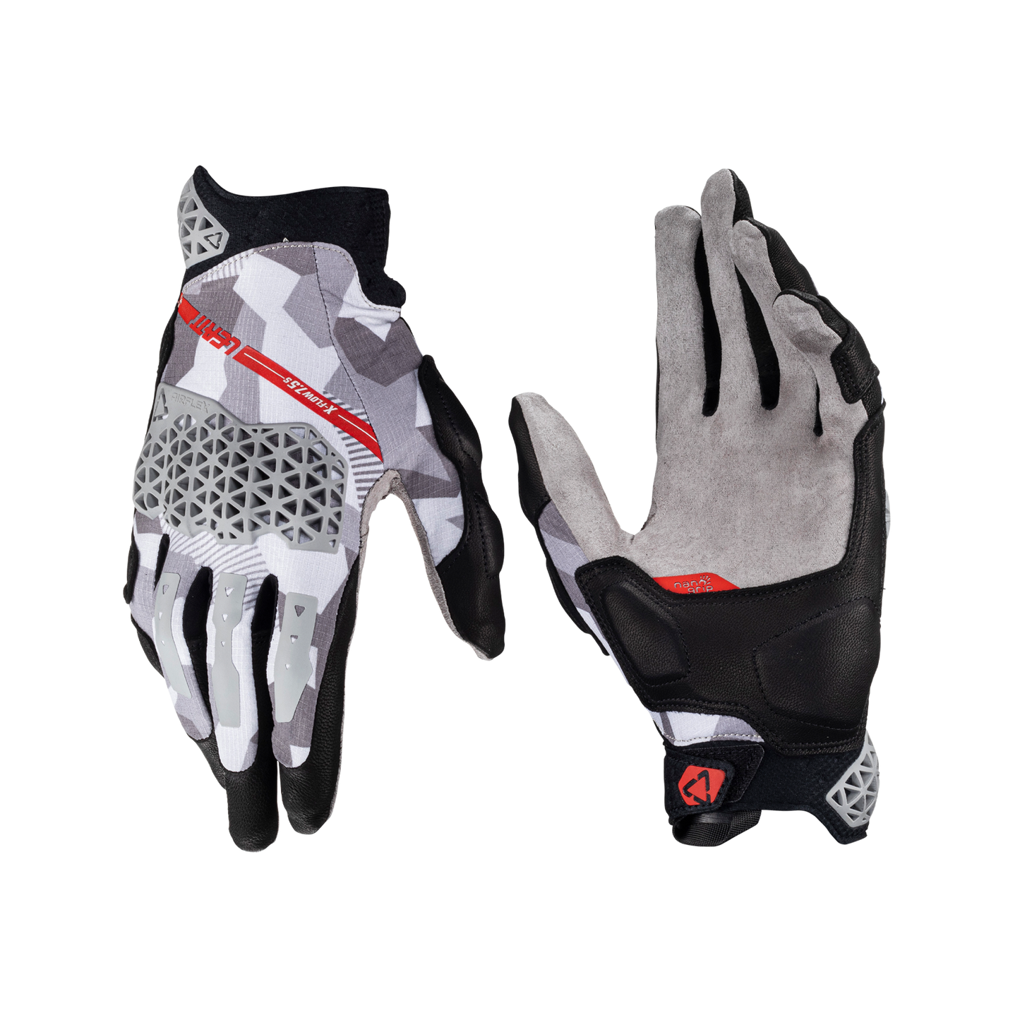 ADV 7.5 X-FLOW SHORT GLOVE - STEEL