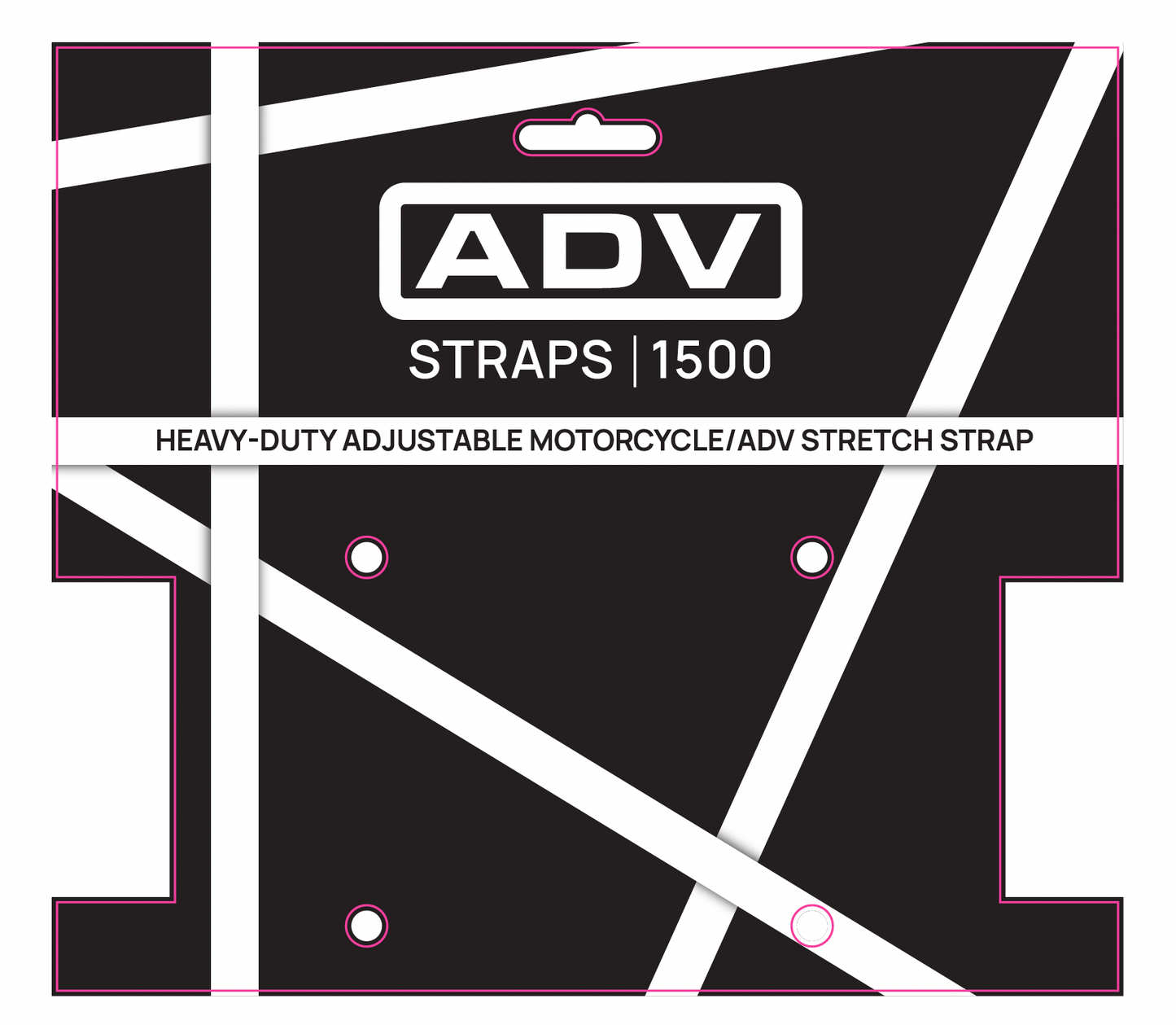 ADV 1500 Heavy Duty Adjustable Stretch Strap
