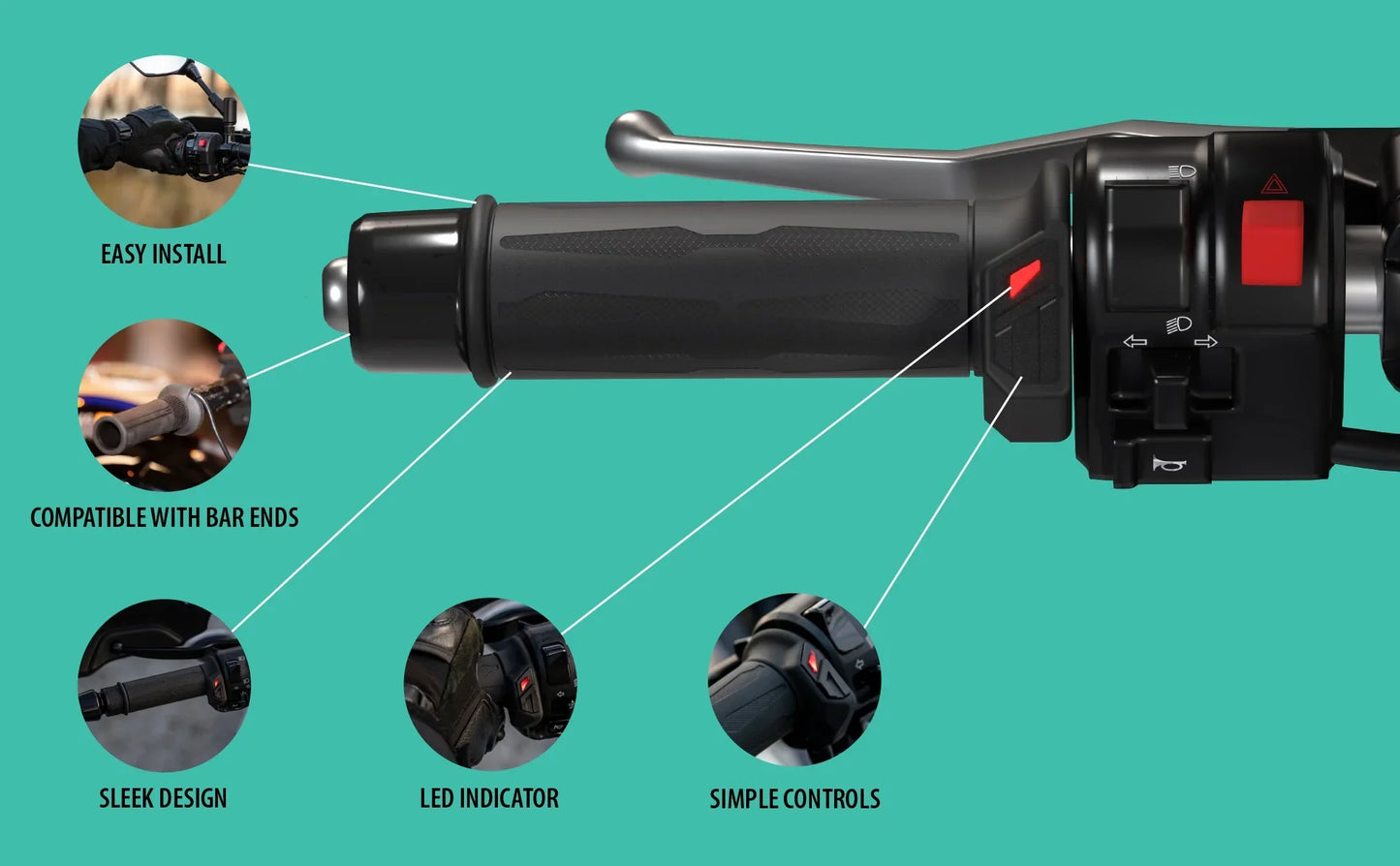 Heated Grips - Integrated system